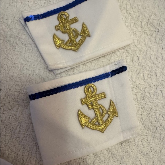 Sailor Costume (plus captain set) - Red, White, and Blue - Picture 3 of 11